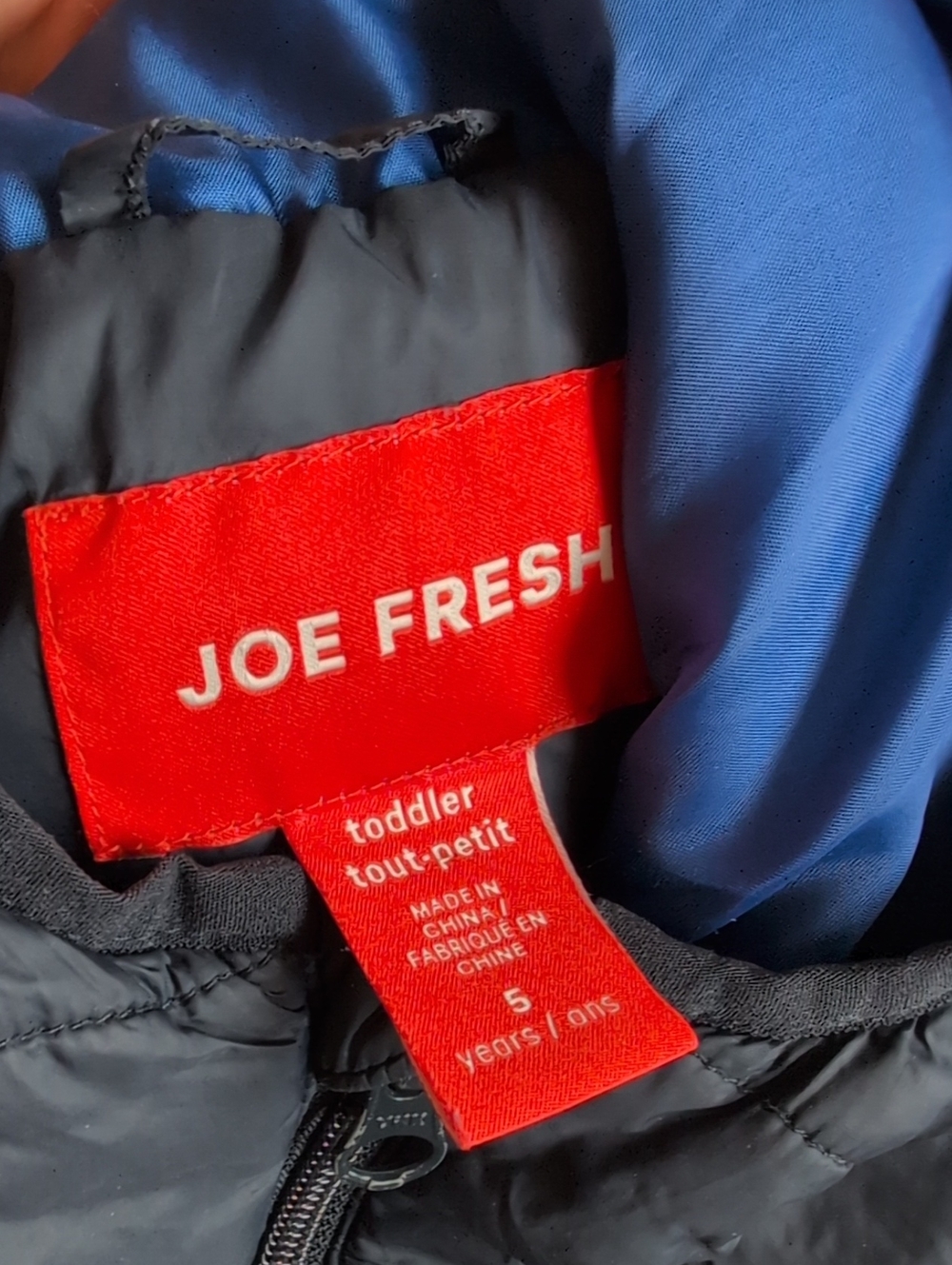 Old Navy & Joe Fresh Toddler Boys Fall Outerwear Lot Puffer Fleece Jacket 5T - Picture 2 of 16